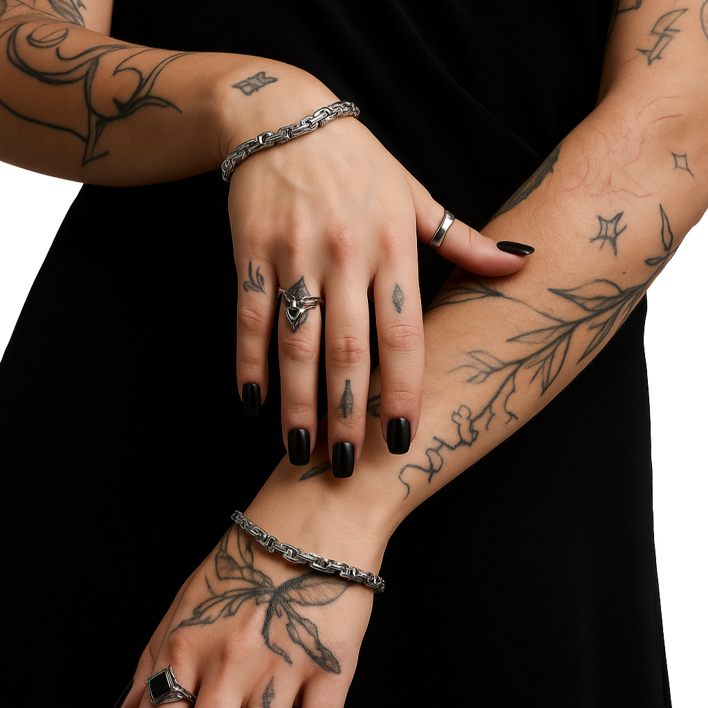 Set Collar y Brazalete GRAVITE