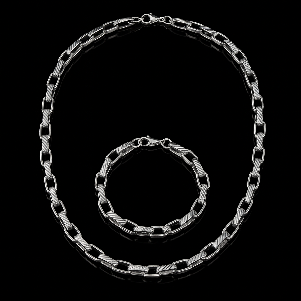 Set de Collar y Brazalete DOMINUM