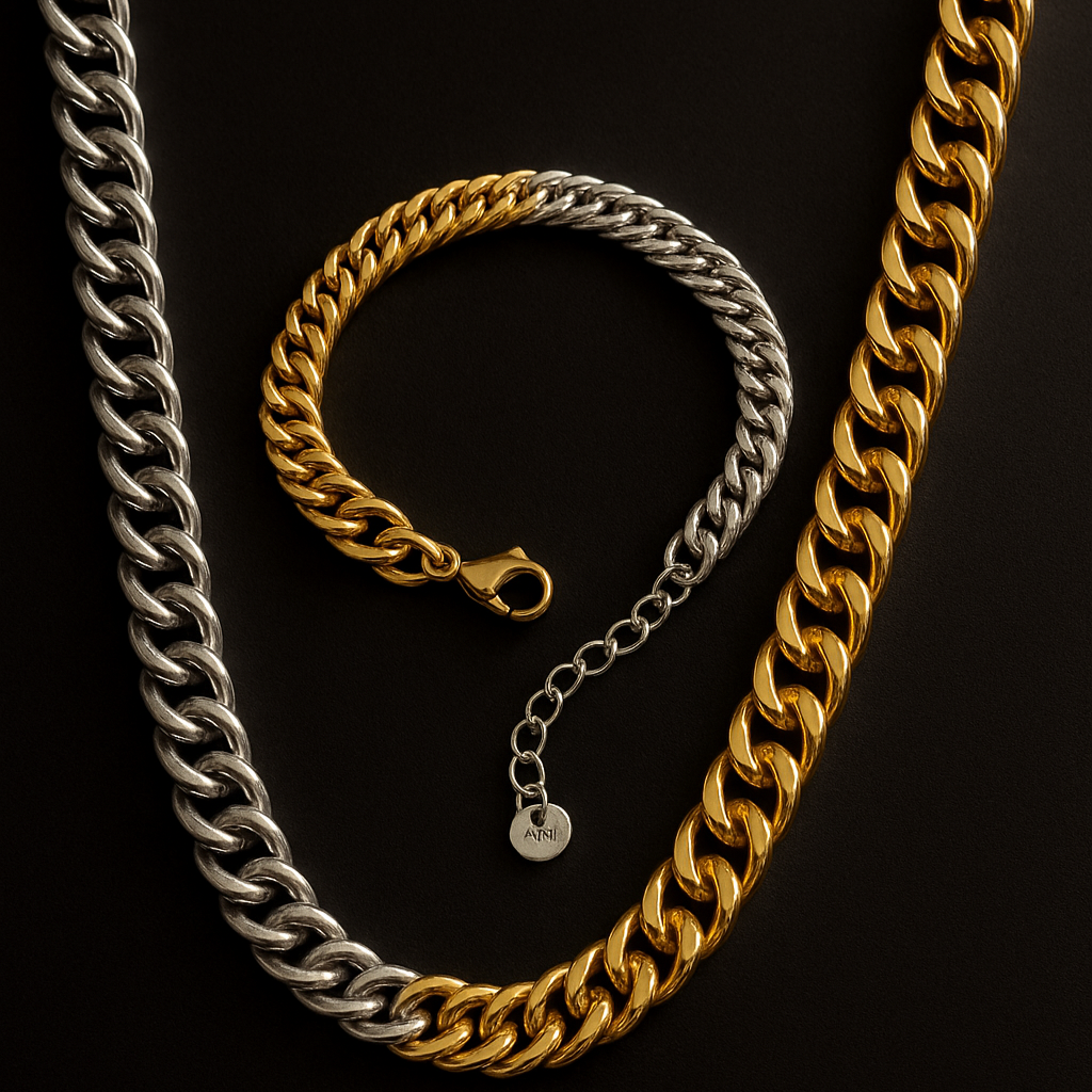 Set Collar y Brazalete GEMINNI
