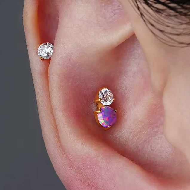Piercing DUAL OBSIDIAN