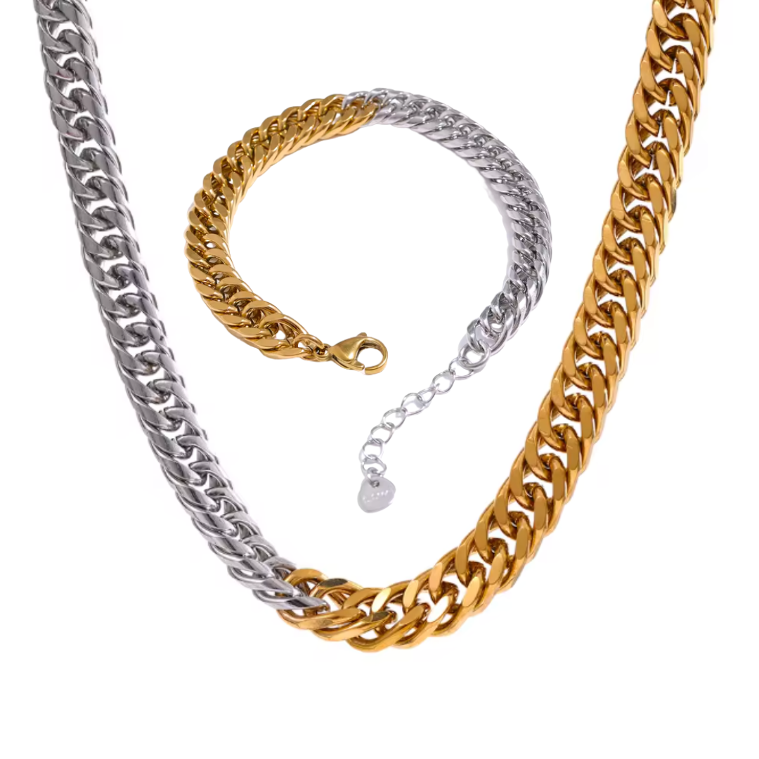 Set Collar y Brazalete GEMINNI
