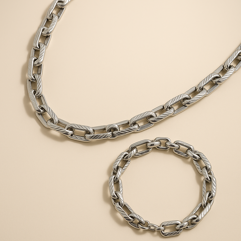 Set de Collar y Brazalete DOMINUM