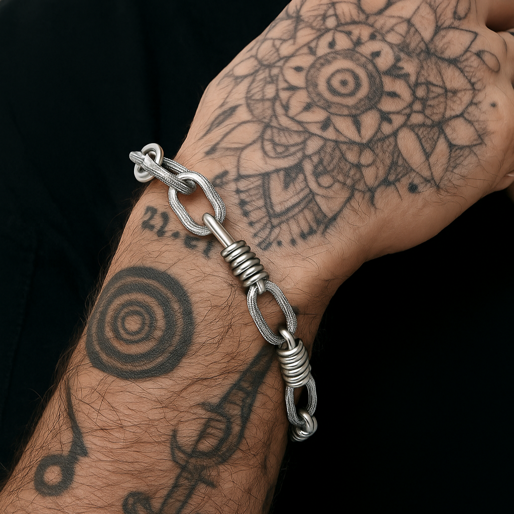 Set de Collar y Brazalete STEELCORE