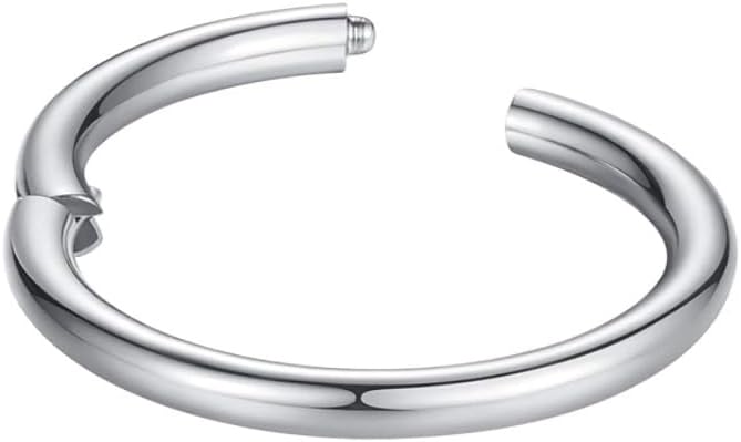 Abraza Lóbulo TITAN RINGS en Acero Inoxidable | Expansiones desde 6mm