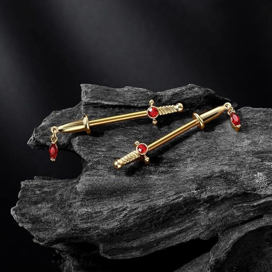 Piercing CRIMSON BLADE NIPPLE