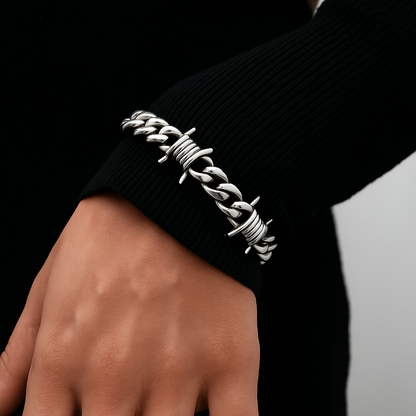 Set Collar y Brazalete BARBED SOUL