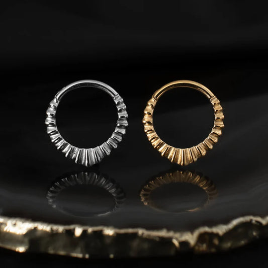 Clicker Templario Dorado plateado ObsidianLoops