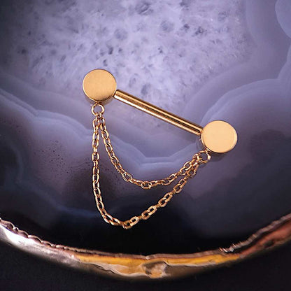 Piercing LUMIN CHAIN NIPPLE