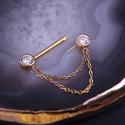 Piercing LUMIN CHAIN NIPPLE