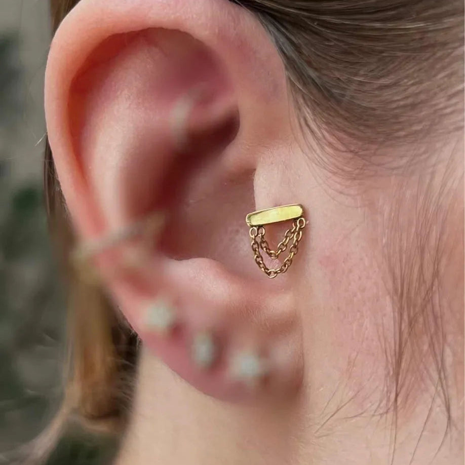 Piercing CHAINLOCK STUD