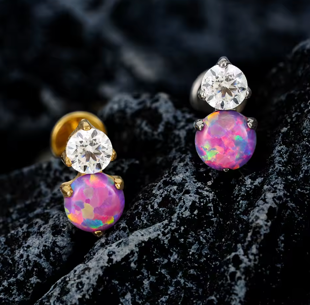 Piercing DUAL OBSIDIAN