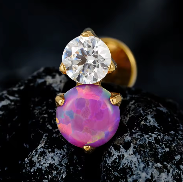 Piercing DUAL OBSIDIAN