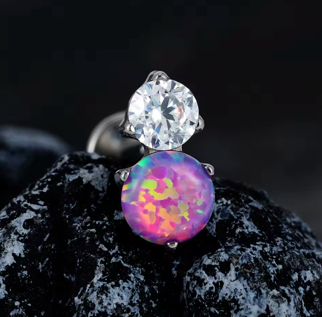 Piercing DUAL OBSIDIAN