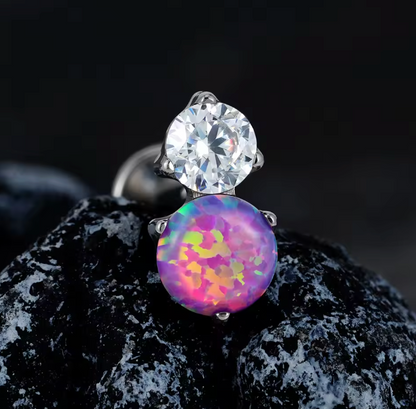 Piercing DUAL OBSIDIAN