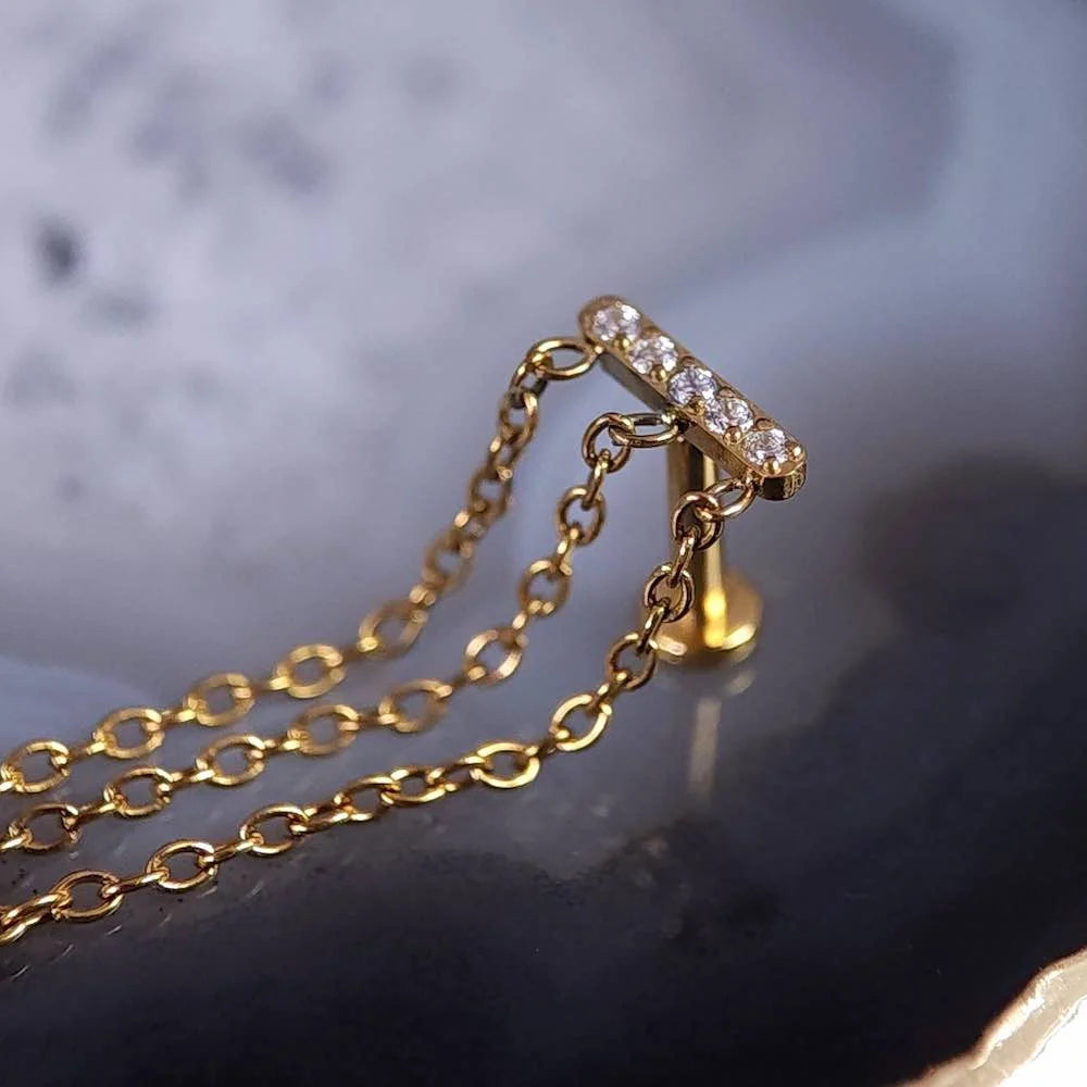 Piercing LUMIN CHAIN DROP