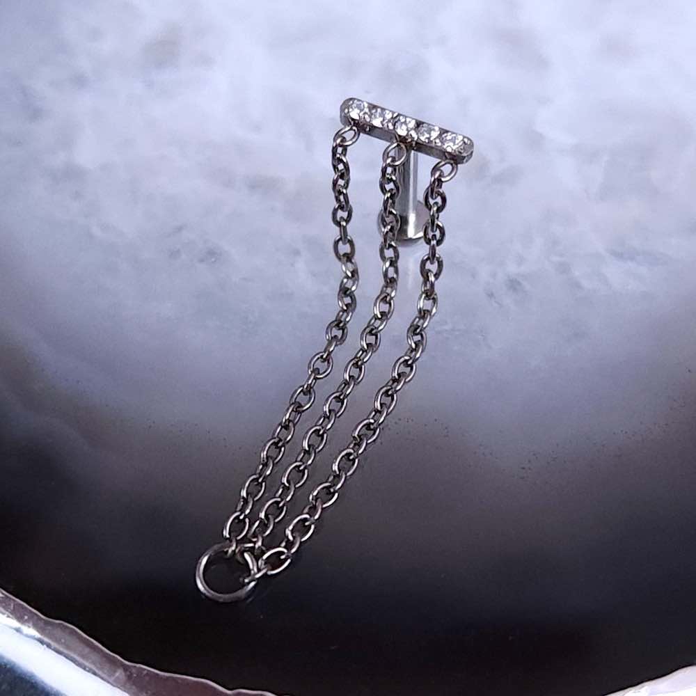 Piercing LUMIN CHAIN DROP