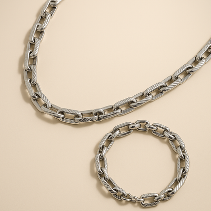 Set de Collar y Brazalete DOMINUM