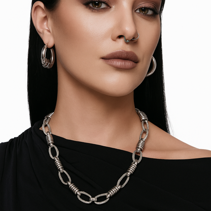 Set de Collar y Brazalete STEELCORE