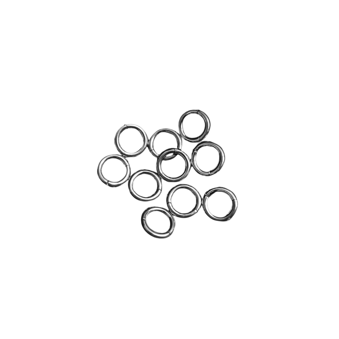 Abraza Lóbulo TITAN RINGS en Acero Inoxidable | Expansiones desde 6mm