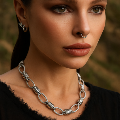 Set de Collar y Brazalete STEELCORE