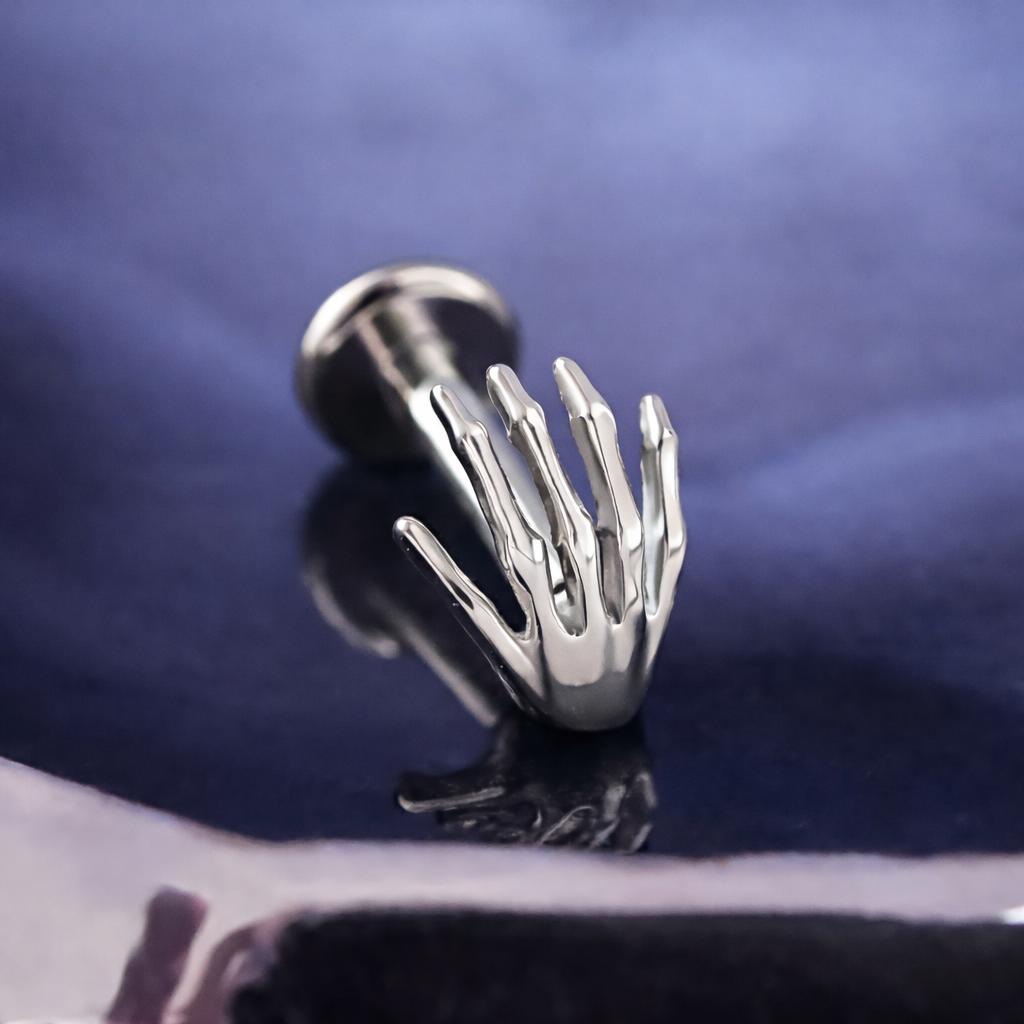 Piercing HAND SKELETON