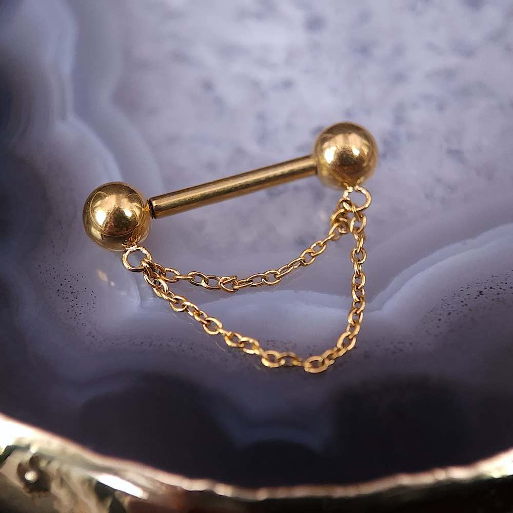 Piercing AMAZONA CHAIN NIPPLE