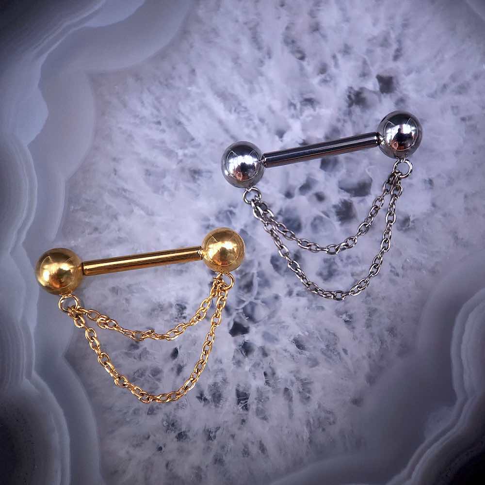 Piercing AMAZONA CHAIN NIPPLE