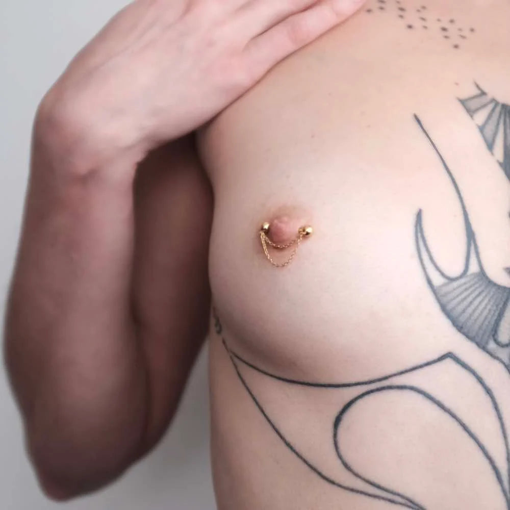 Piercing AMAZONA CHAIN NIPPLE