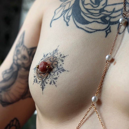 Piercing AMAZONA CHAIN NIPPLE