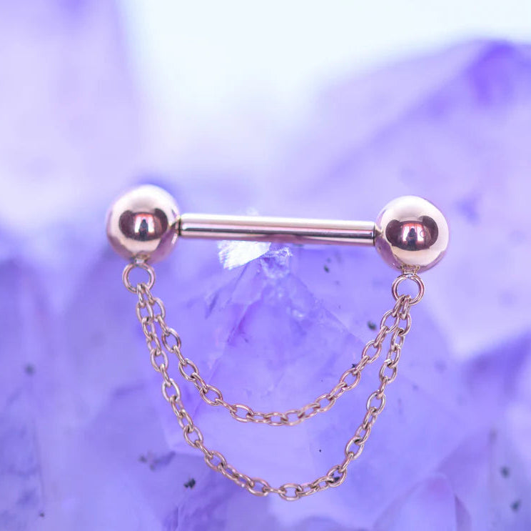 Piercing AMAZONA CHAIN NIPPLE