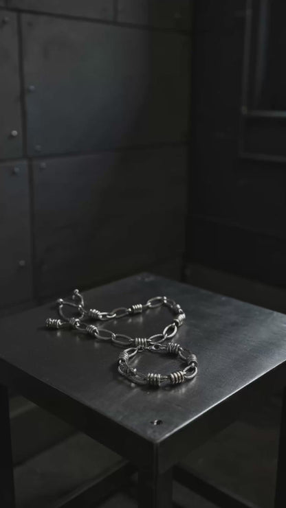 Set de Collar y Brazalete STEELCORE
